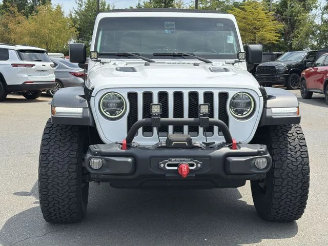 Used 2018 White Jeep Unlimited Rubicon image 16