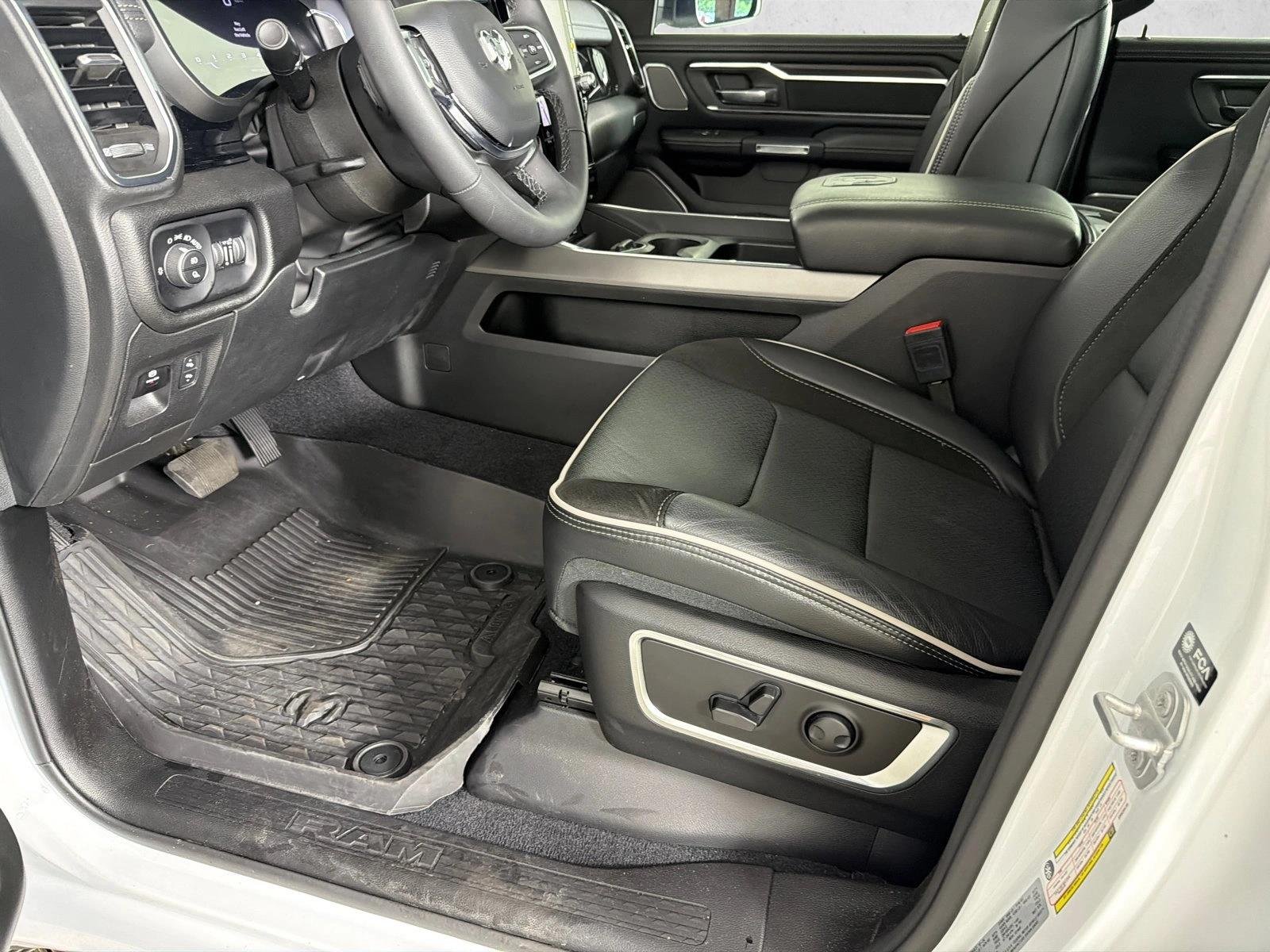 Used 2025 Bright White Clearcoat Ram Laramie image 11