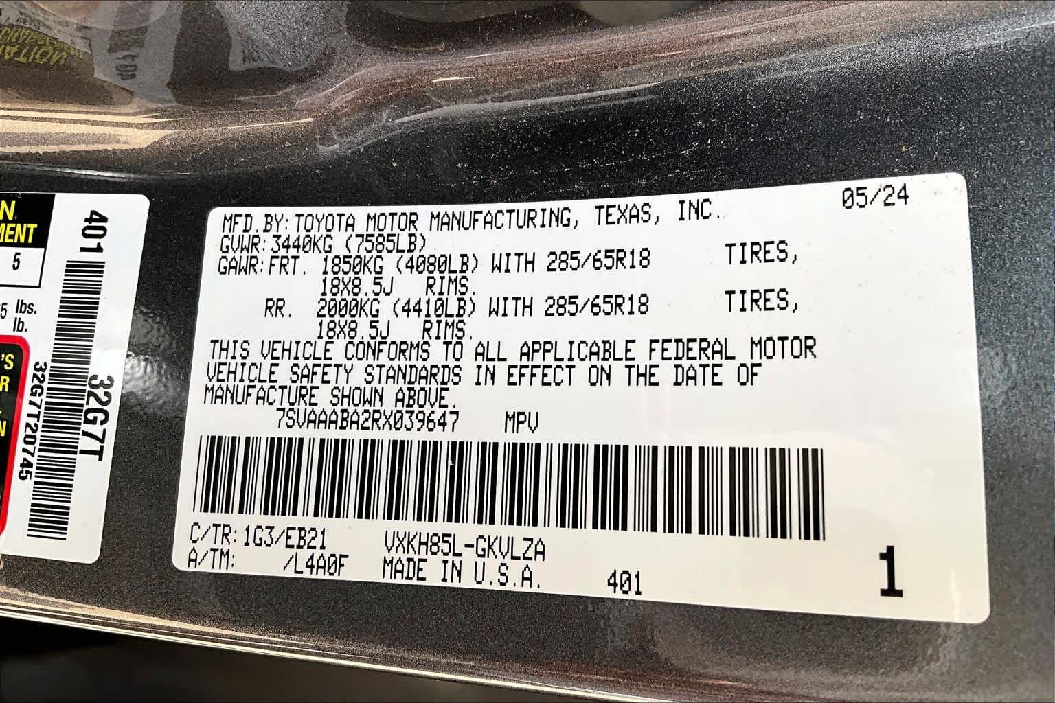 Certified Used 2024 Magnetic Gray Metallic Toyota TRD Pro image 35