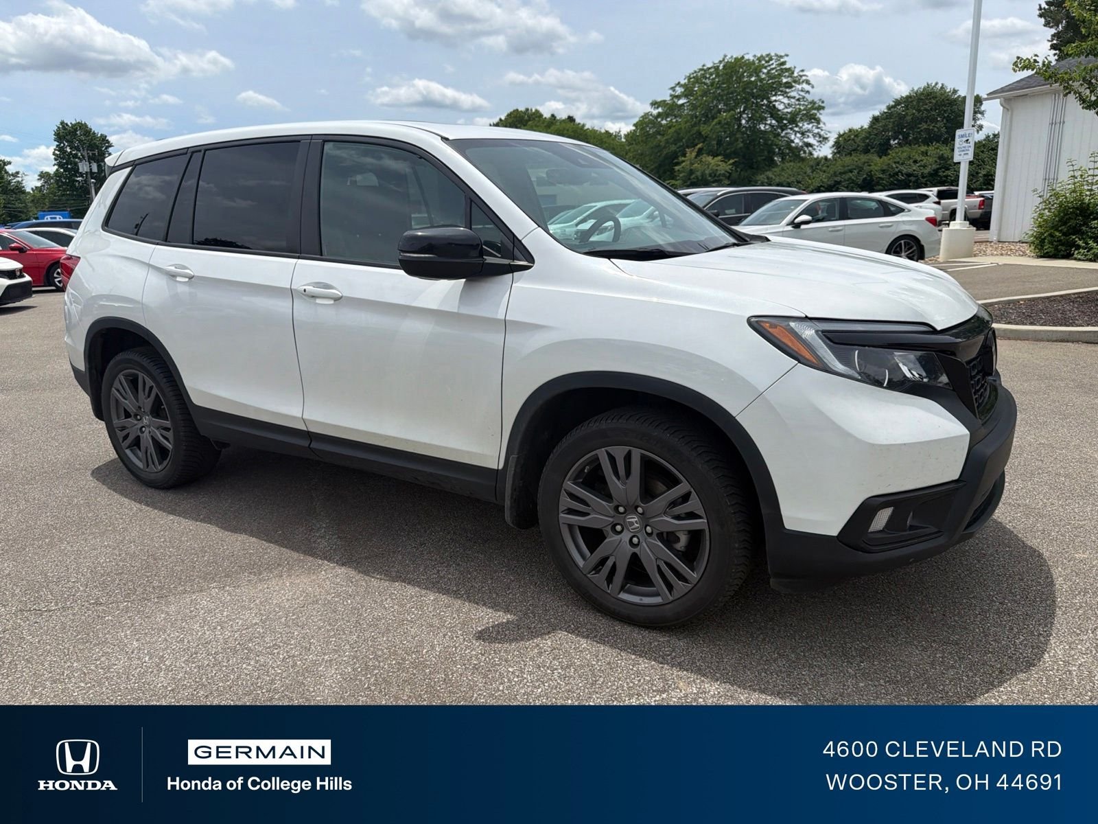 Certified Used 2021 Platinum White Pearl Honda AWD EX-L image 3