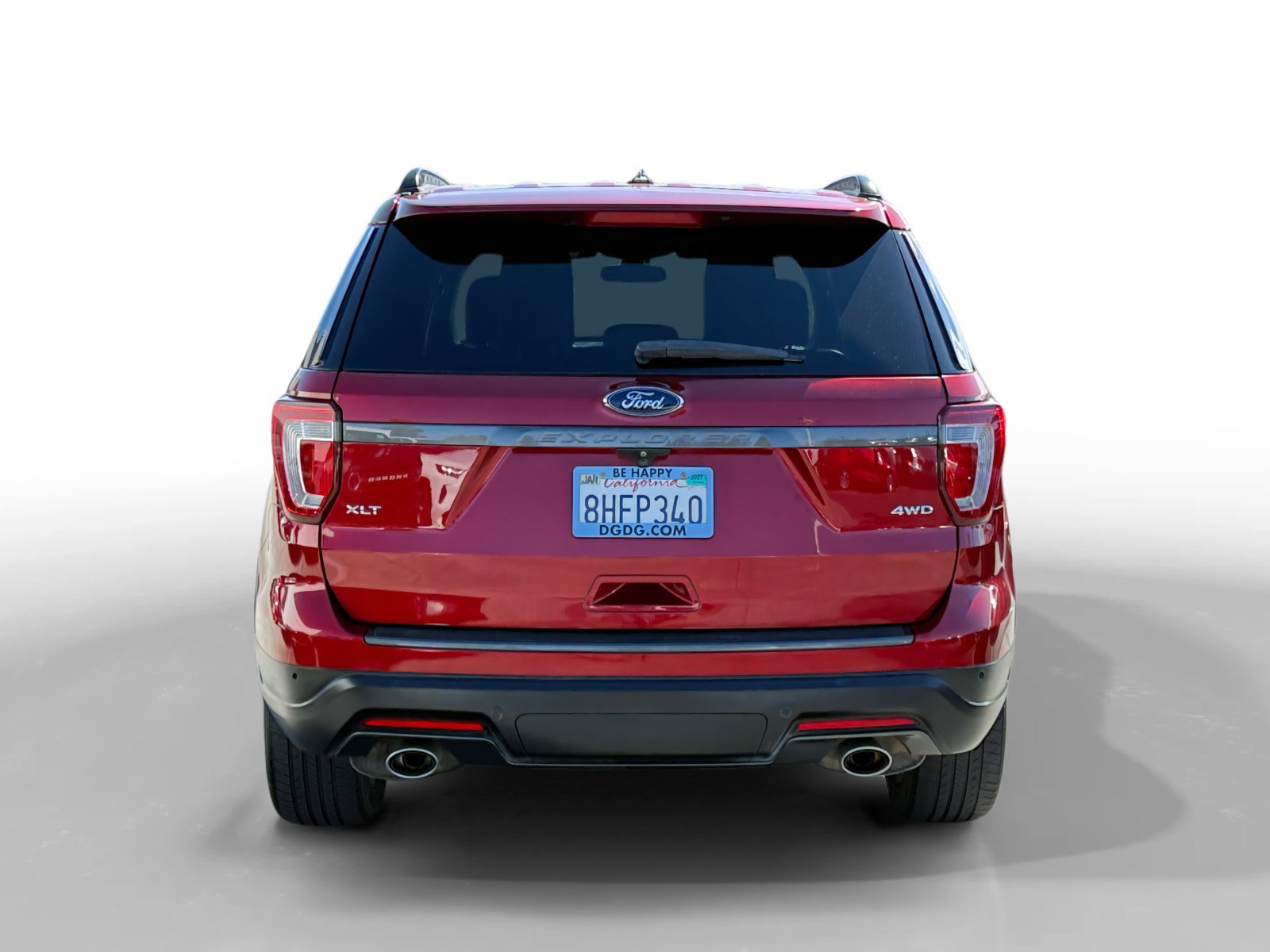 Used 2018 Ruby Red Metallic Ford XLT image 4