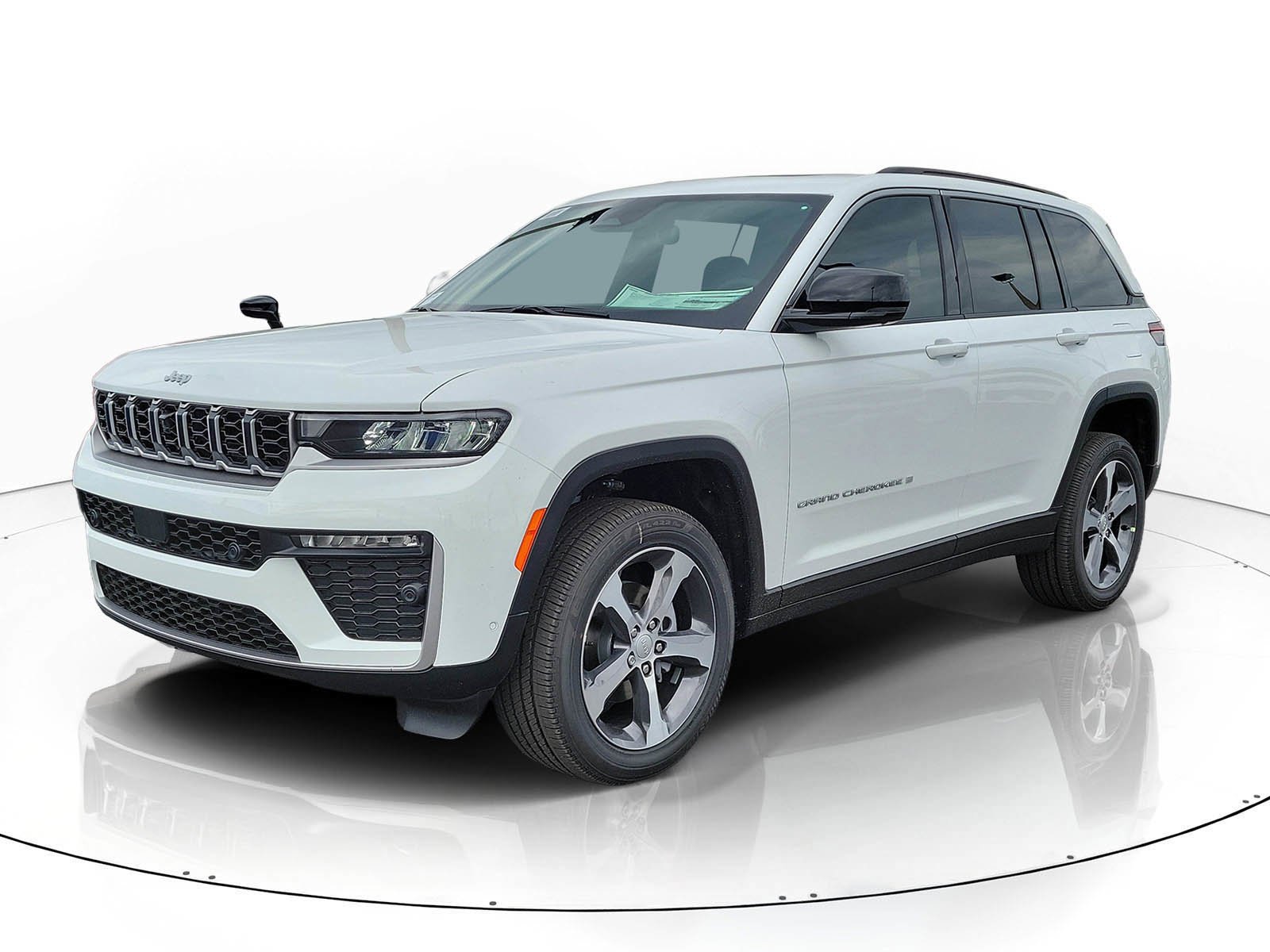 New 2026 Bright White Clear-Coat Exterior Paint Jeep Limited image 1