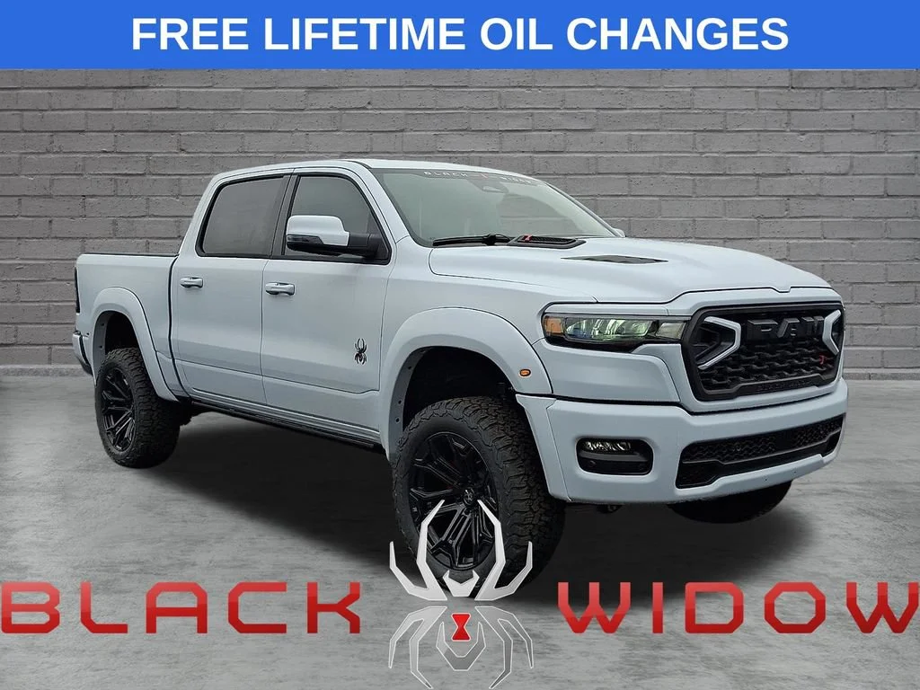 New 2026 Diamond Black Crystal Pearlcoat Ram Big Horn image 1