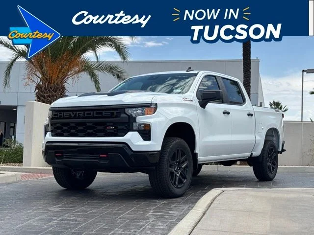 New 2026 White Chevrolet Custom Trail Boss image 1