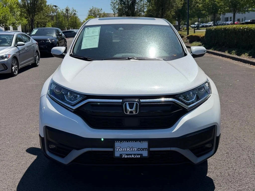 Used 2020 Platinum White Pearl Honda EX-L image 3