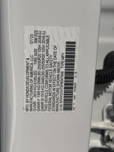 Used 2023 White Honda Touring image 32