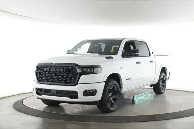 New 2026 Bright White Clear-Coat Exterior Paint RAM BIG HORN image 10