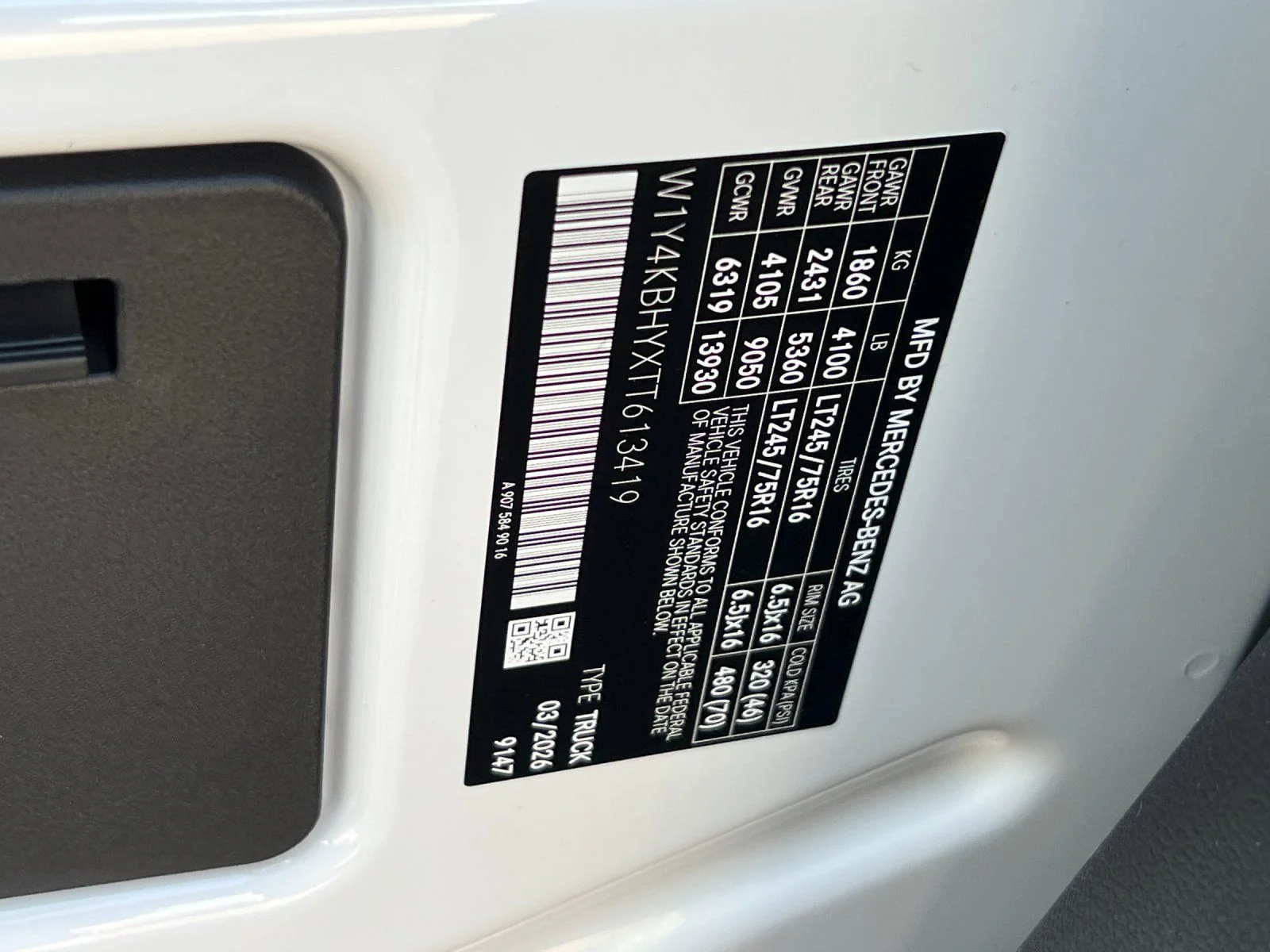 New 2026 White Mercedes-Benz Cargo 144 WB image 30