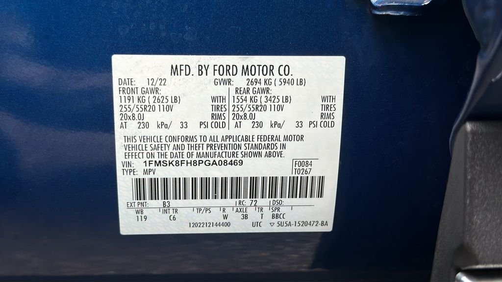 Used 2023 Blue Ford Limited image 27