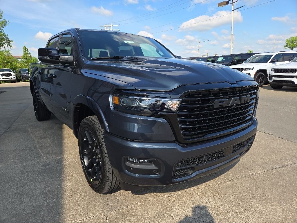 New 2026 Forged Blue Metallic Exterior Paint RAM Laramie image 15