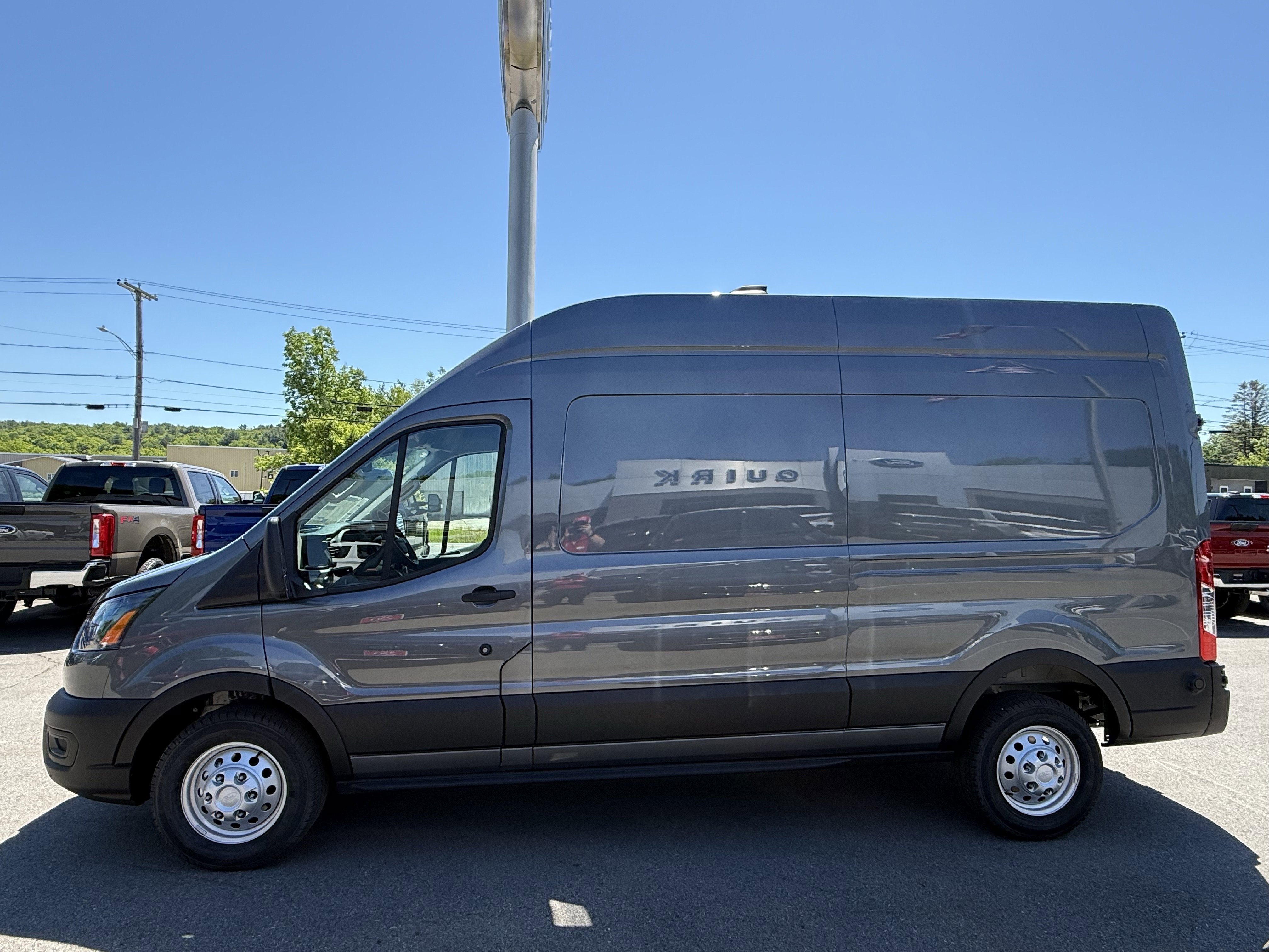 New 2026 Carbonized Gray Metallic Ford Cargo Van image 11
