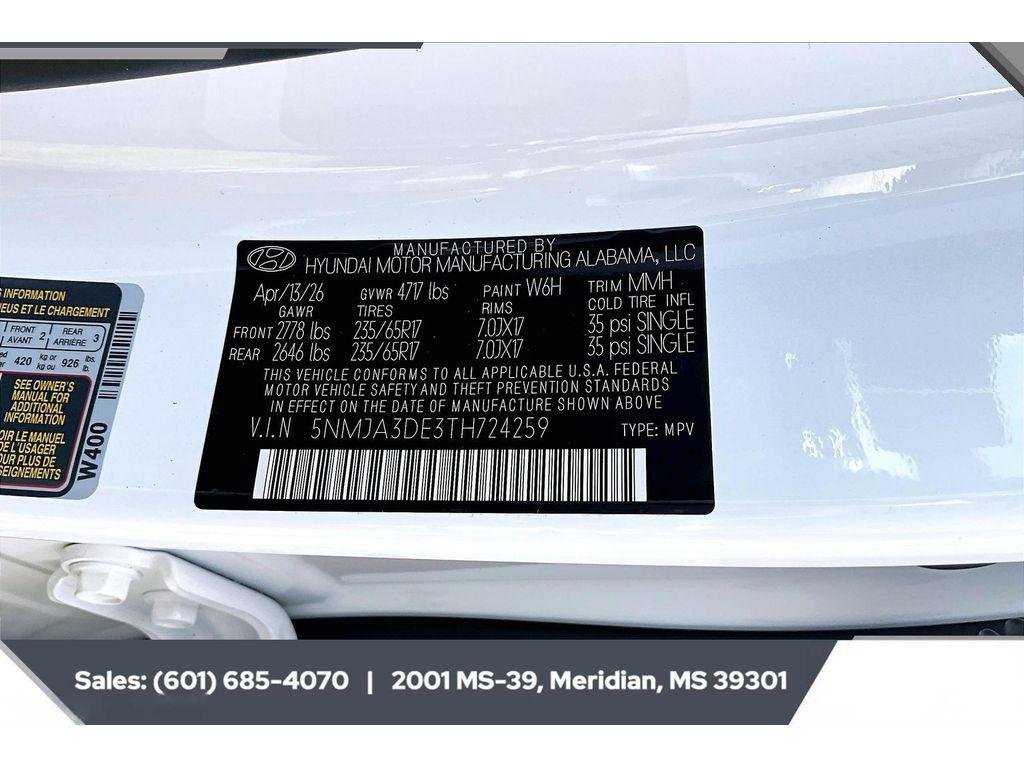 New 2026 Serenity White Pearl Hyundai SE FWD image 11