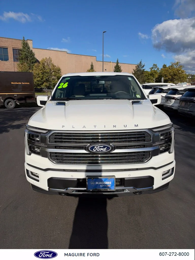 New 2026 Star White Metallic Tri-Coat Ford Platinum® image 2