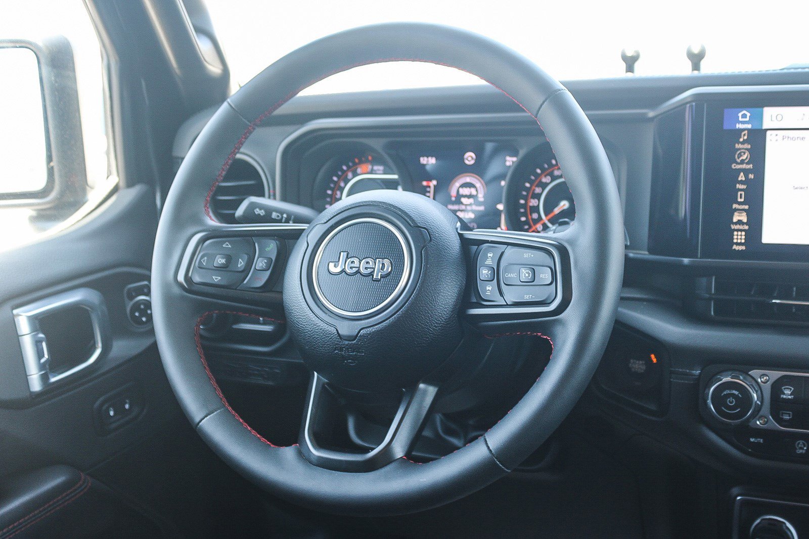 Used 2024 Black Clearcoat Jeep Rubicon X image 16