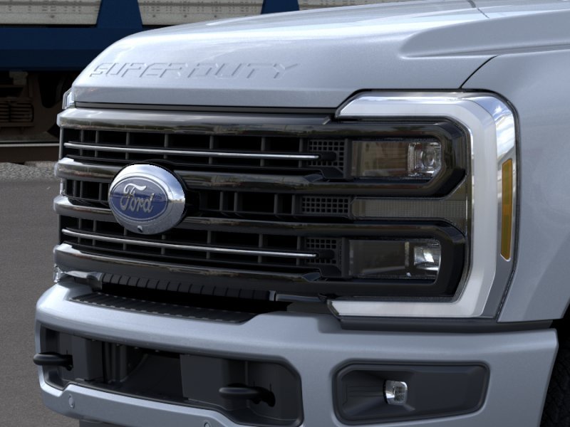 New 2026 Glacier Gray Metallic Tri-Coat Ford F-250® Platinum® image 17