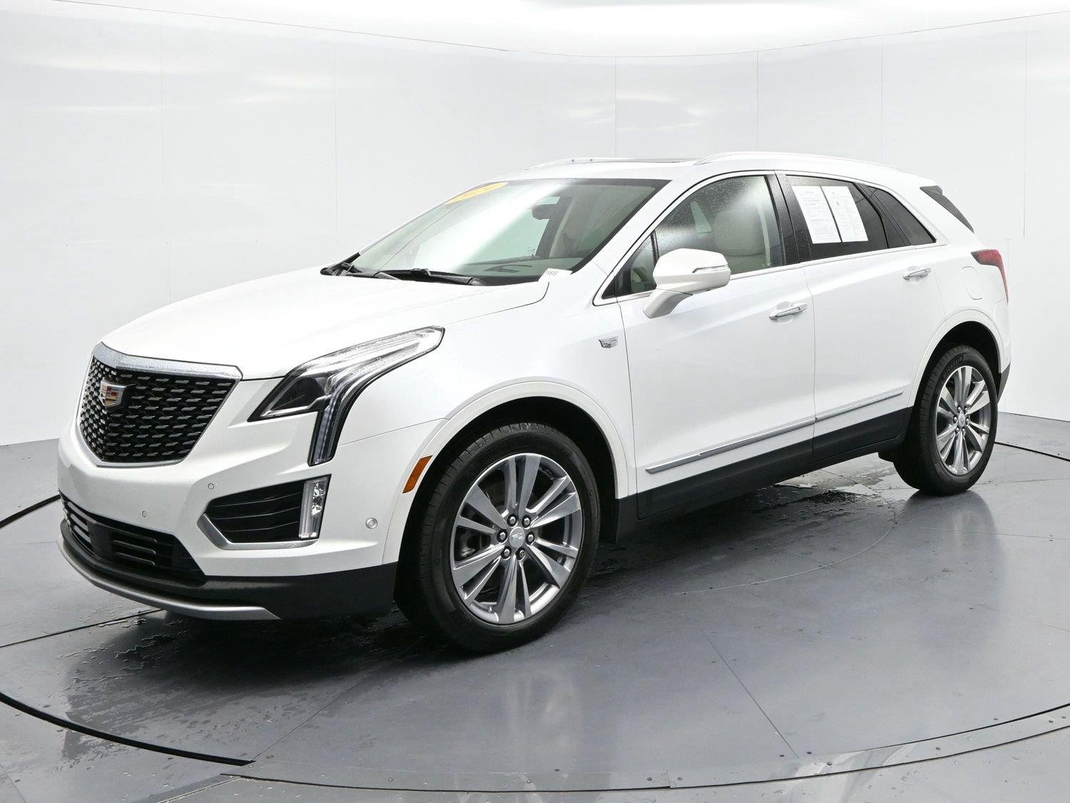 Used 2024 Crystal White Tricoat Cadillac Premium Luxury image 3
