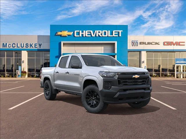 New 2026 Gray Chevrolet Work Truck image 1