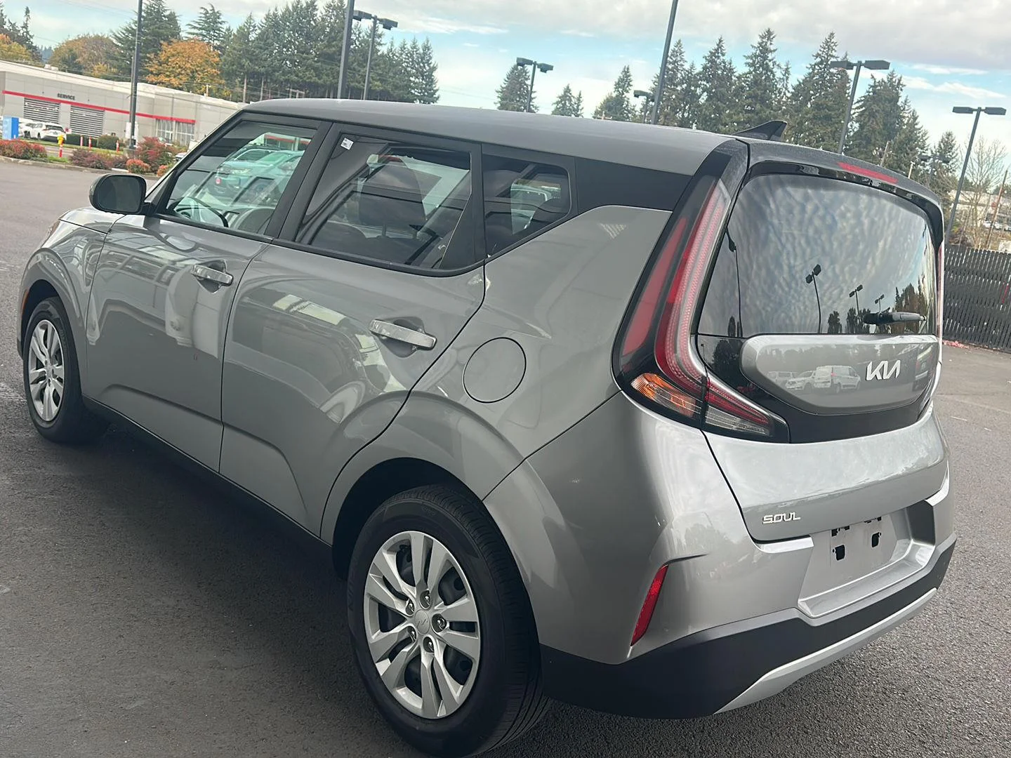 Used 2023 Steel Gray Kia LX image 2