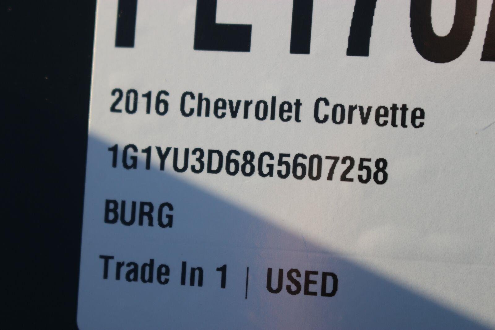 Used 2016 LONG BEACH RED METALLIC TINTCOAT Chevrolet Z06 3LZ image 45