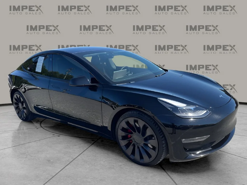 Used 2021 Black Tesla Performance image 7