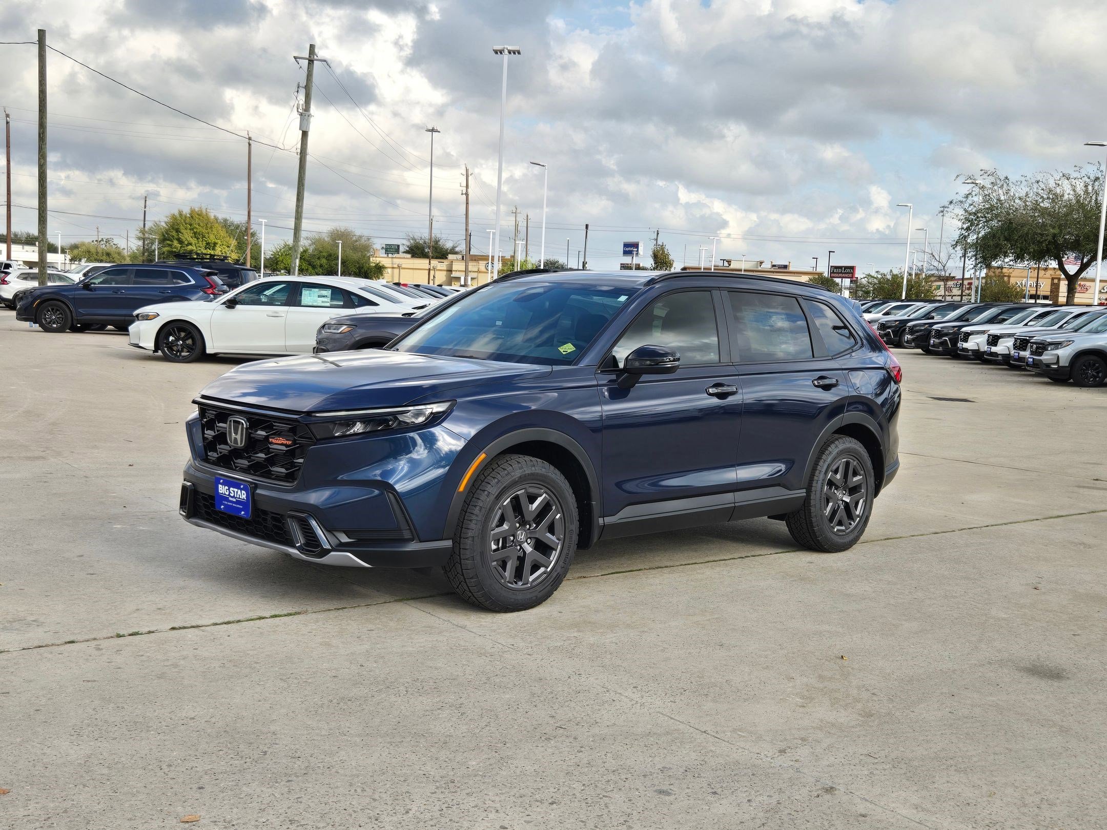 New 2026 Canyon River Blue Metallic Honda TrailSport image 7