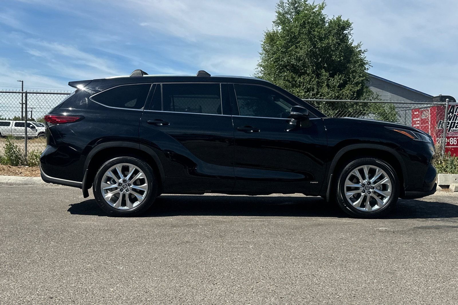 Used 2023 Black Toyota Limited image 3