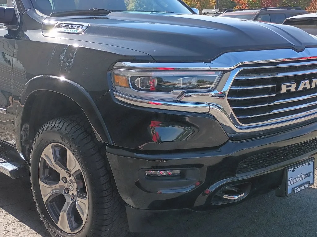 Used 2023 Diamond Black Crystal Pearlcoat Ram Laramie Longhorn image 12