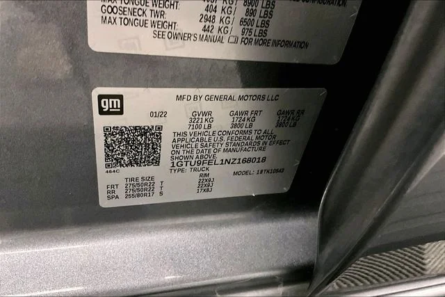 Used 2022 Satin Steel Metallic GMC Denali image 42