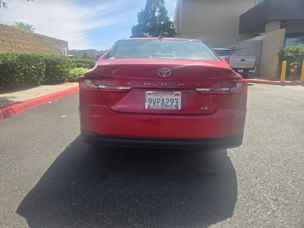 Used 2025 Red Toyota LE image 6