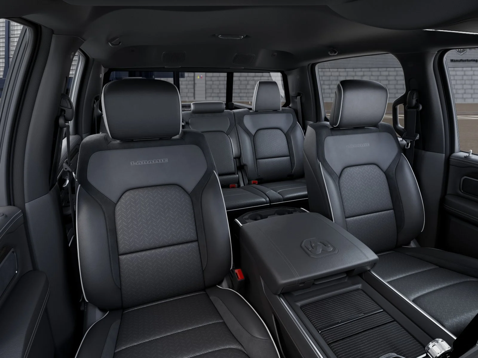 New 2026 Granite Crystal Metallic Clear-Coat Exterior Paint RAM Laramie image 18