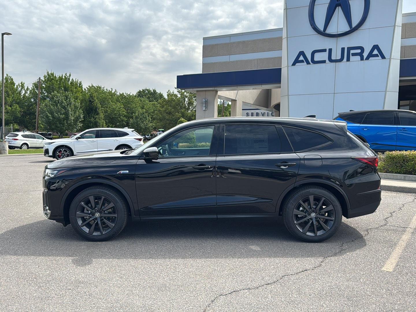 New 2026 Majestic Black Pearl Acura SH-AWD w/A-SPEC image 2