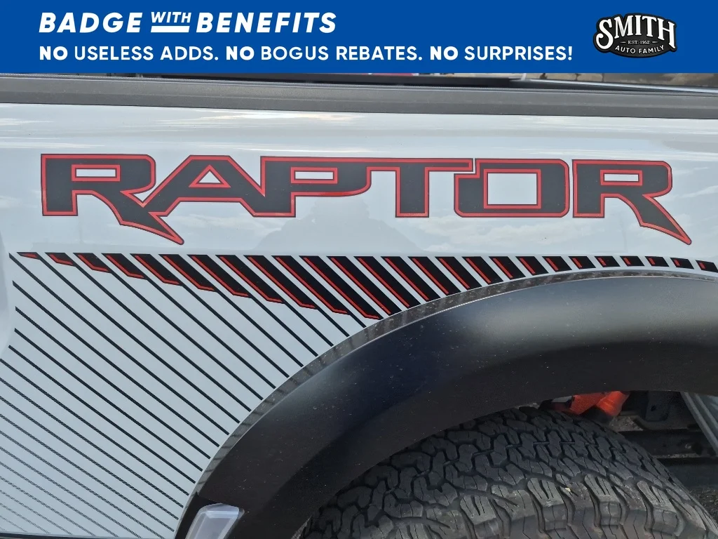 Certified Used 2025 Space White Metallic Ford Raptor image 15