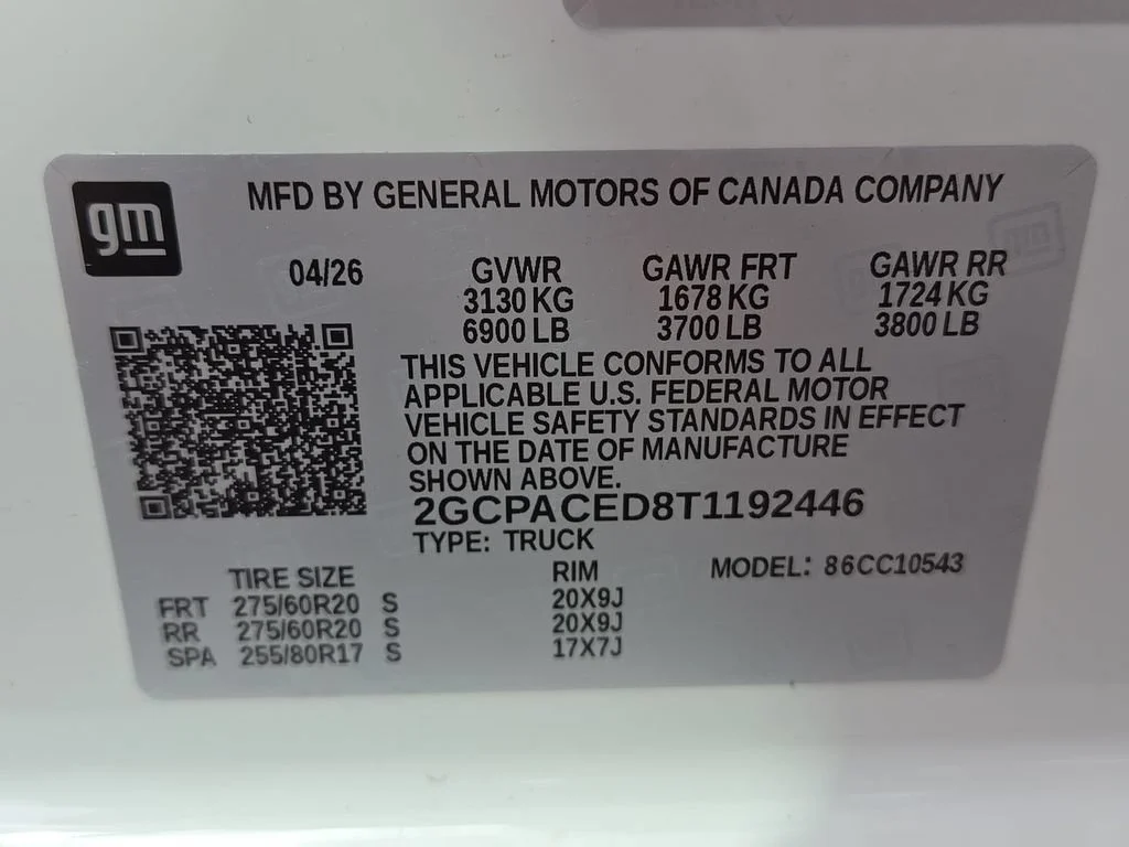 New 2026 Summit White Chevrolet LT image 25