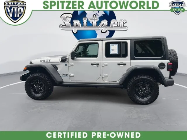 Used 2024 Silver Jeep Willys 4xe image 6