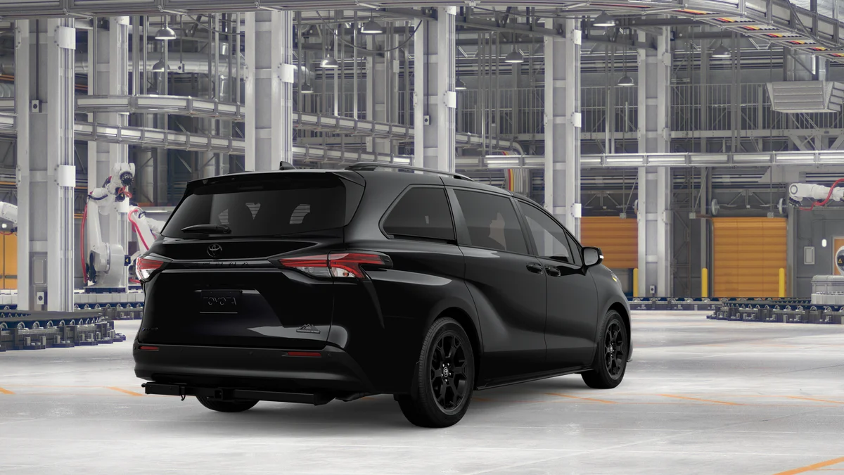 New 2026 Midnight Black Metallic Toyota Woodland Edition image 9