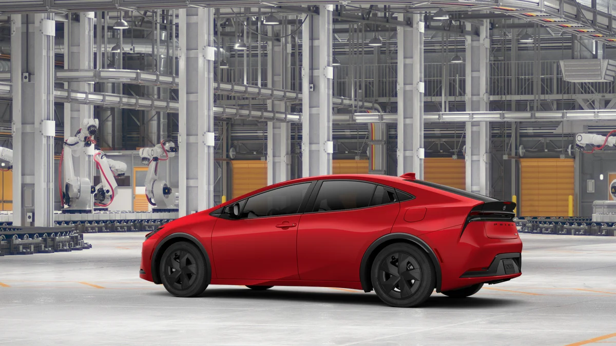 New 2026 Supersonic Red Toyota LE image 5