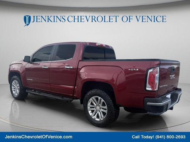 Used 2018 RED QUARTZ TINTCOAT GMC 4WD SLT image 7
