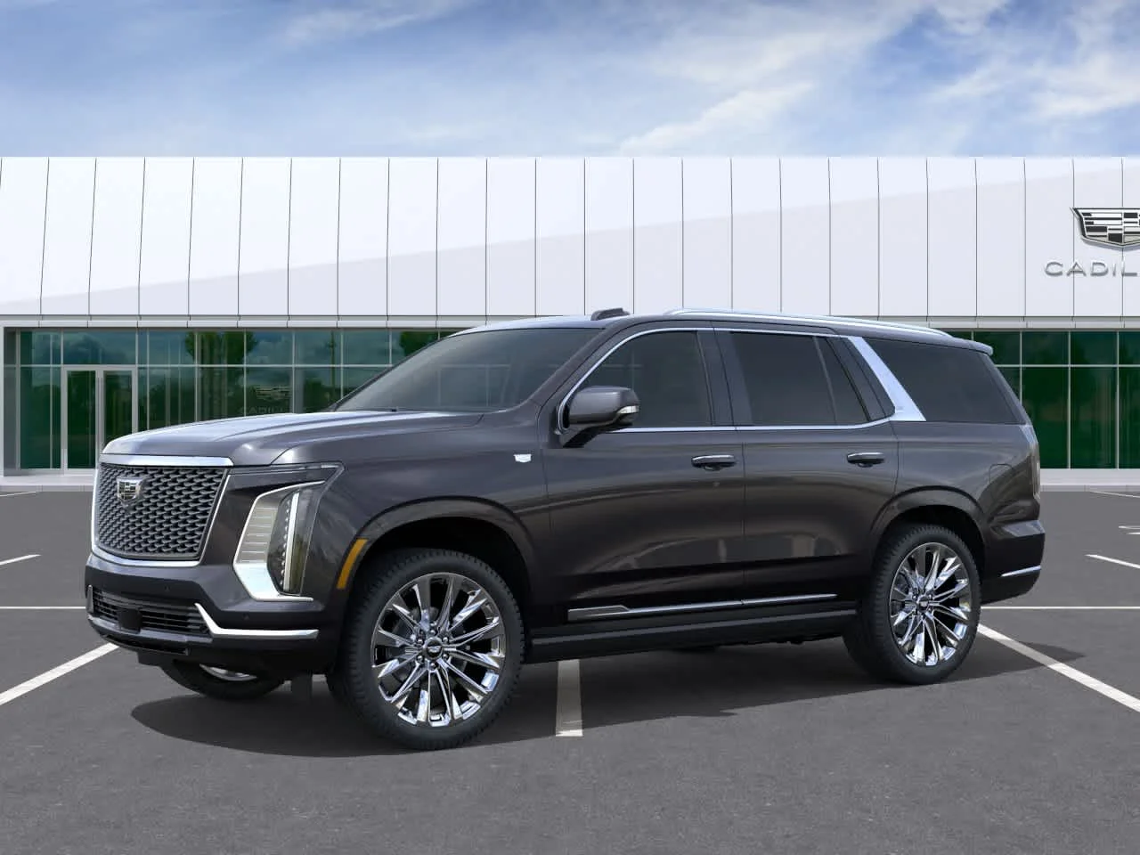 New 2026 Galactic Gray Metallic Cadillac Platinum Luxury image 2