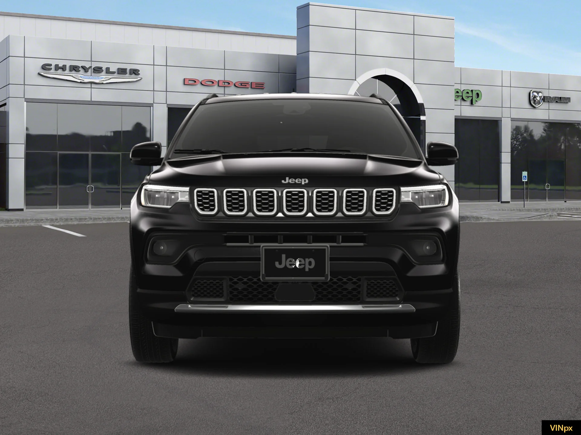 New 2026 Diamond Black Crystal Pearlcoat Jeep Limited image 12
