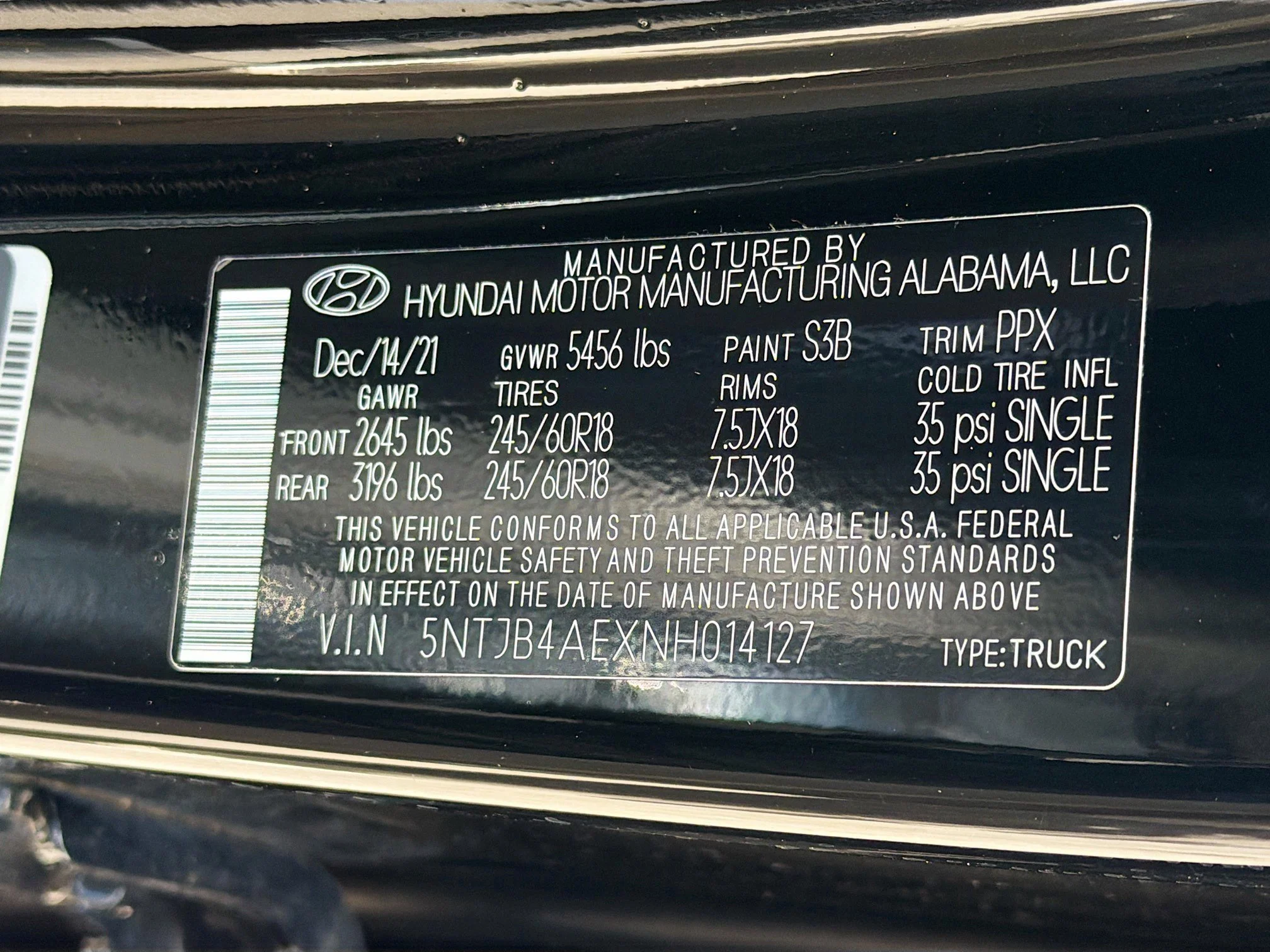 Used 2022 Phantom Black Hyundai SEL image 41