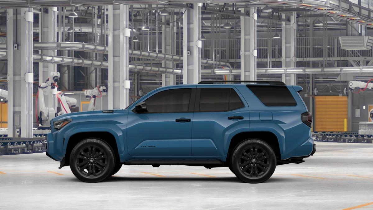 New 2026 Heritage Blue Toyota Platinum image 4