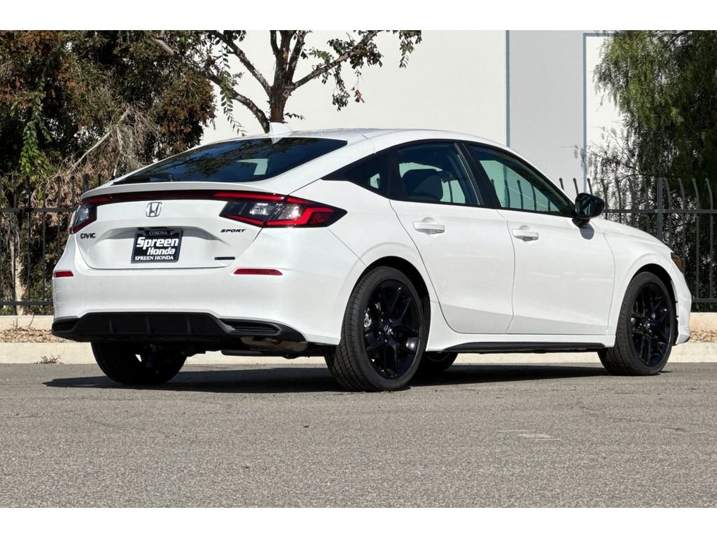 New 2026 Platinum White Pearl Honda Sport image 4