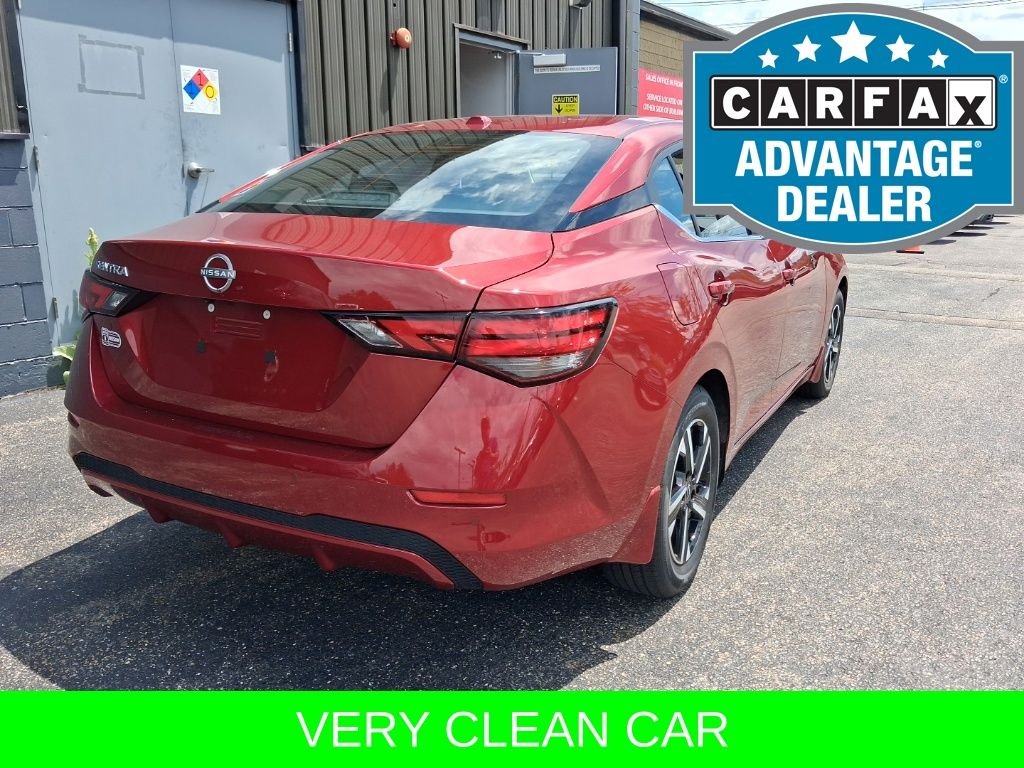 Used 2025 Red Nissan SV image 12