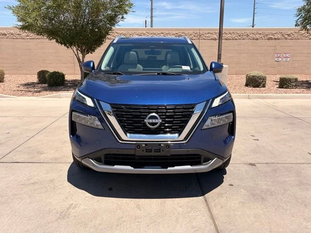 Certified Used 2023 Blue Nissan SL image 3