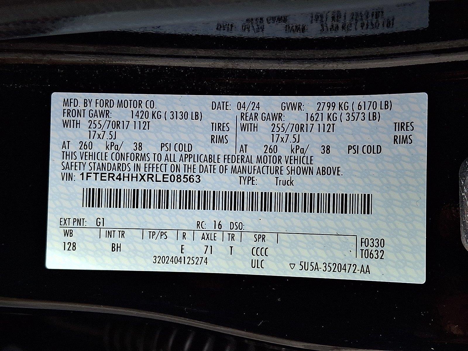 Certified Used 2024 Shadow Black Ford XLT image 28