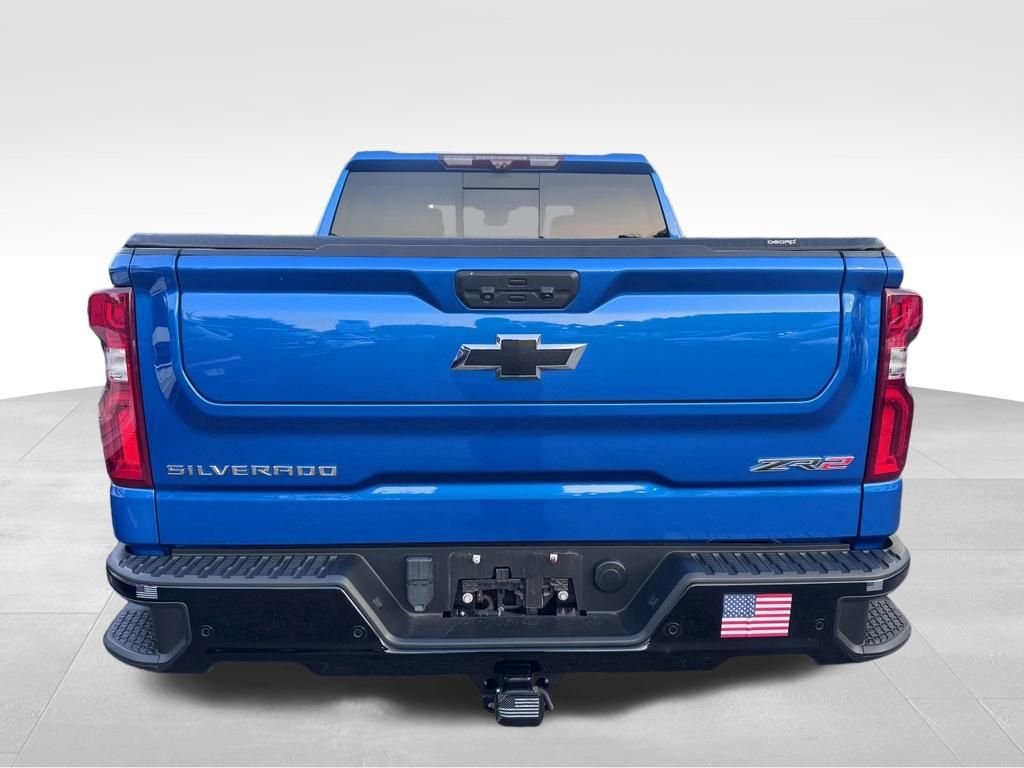 Used 2022 Blue Chevrolet ZR2 image 4