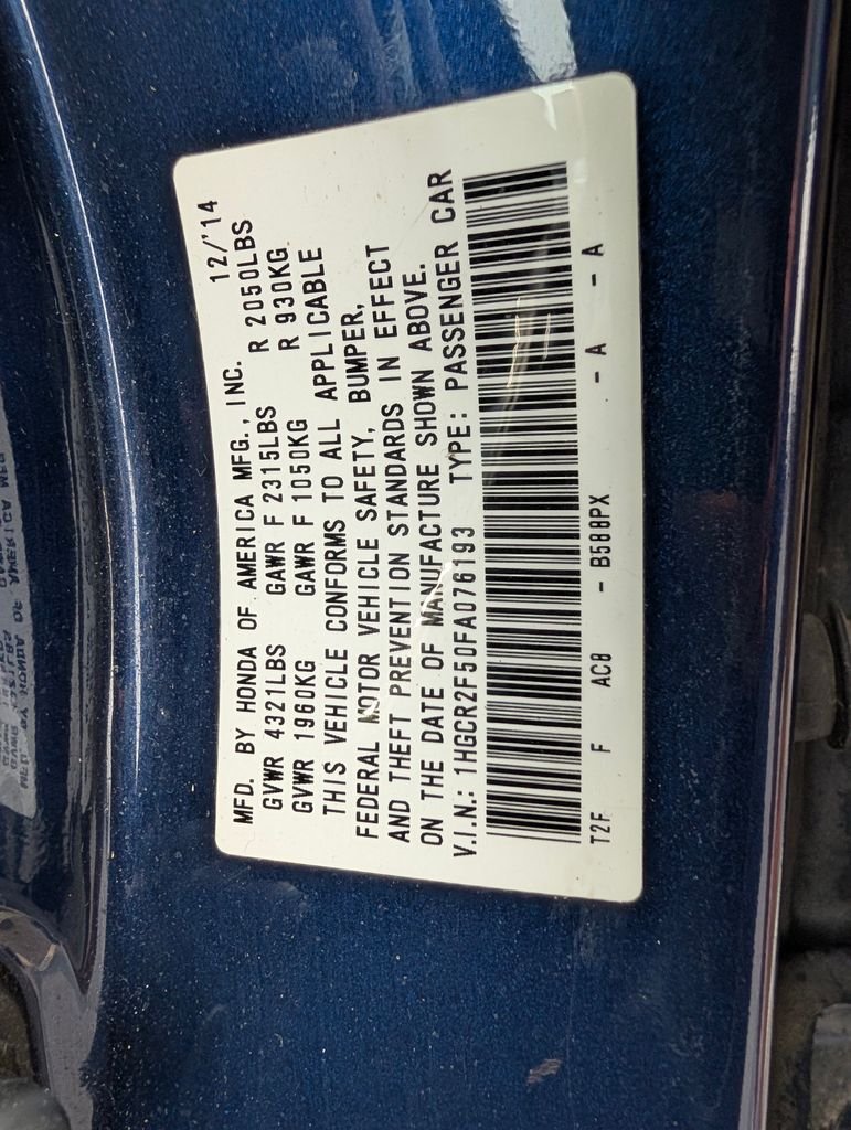 Used 2015 Blue Honda Sport image 27