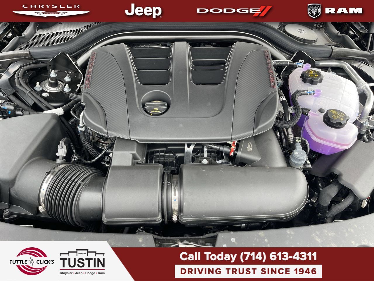 New 2026 Diamond Black Crystal Pearlcoat Dodge Scat Pack image 28