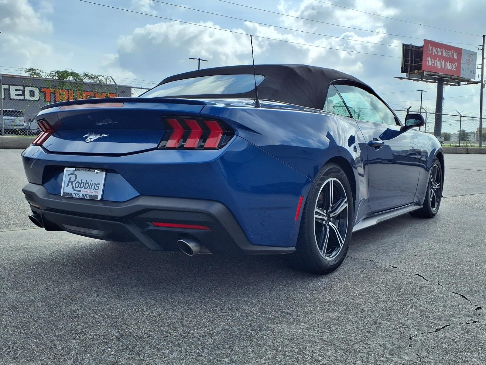 2024 Ford Mustang EcoBoost Blue at Davis Chevrolet