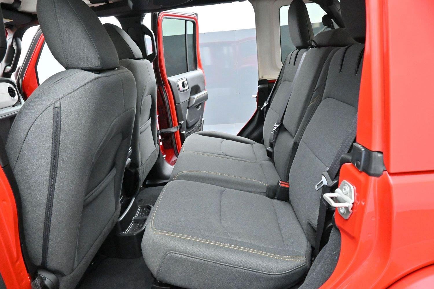 Used 2024 Firecracker Red Clearcoat Jeep Sahara image 25